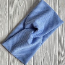 Повязка рубчик, 21х10 см, голубой, шт.