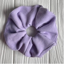 Скранч рубчик, 12 см, лавандовый, шт.