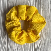 Скранч рубчик, 12 см, желтый, шт.