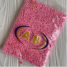 Бисер, размер 6/0, лососевый (712), упаковка 400 г