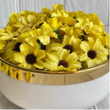 Маргаритка, 4 см, желтая, упаковка 200 шт. Маргаритка, 4 см, желтая, упаковка 200 шт.