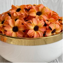 Маргаритка, 4 см, оранжевая, упаковка 200 шт. Маргаритка, 4 см, оранжевая, упаковка 200 шт.