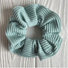 Скранч гофре, 12 см, мятный, шт.