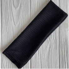 Повязка мустанг прямая, 7,5х20 см, черный, шт.