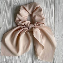 Резинка Твилли однотонная, 30 см, бежевый, шт.