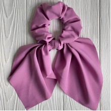 Резинка Твилли однотонная, 30 см, сиреневый, шт.