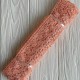 Кружево макраме Оливия, 6,5 см, персиковый, рулон 9 м