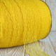 Кружево цветочек, 4,5 см, темно-желтое, (не стрейчевое), бобина 270 м