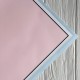 Калька с двойным кантом, 60х60 см, розовая, упаковка 20 шт.