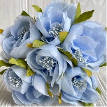 Бегония королевская, 5 см, голубая, упаковка 30 шт.