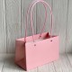 Водостійка сумочка велика, 18х14,5х8 см, рожева, упаковка 10 шт.