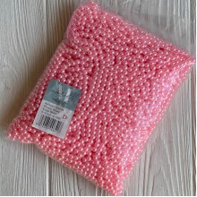 Жемчуг на нити Vip, 8 мм, розовый, упаковка 500 г