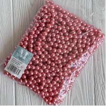 Жемчуг на нити Vip, 10 мм, пудрово-розовый, упаковка 500 г