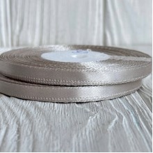 Атлас 0,6 см, болотно-серый, рулон 33 м, УПАКОВКА 10 рулонов