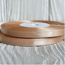 Атлас 0,6 см, бежевый, рулон 33 м, УПАКОВКА 10 рулонов