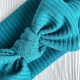Повязка мустанг (широкая полоска) с бантом, 20х9 см, изумрудный, шт.