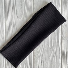 Повязка мустанг (широкая полоска) прямая, 21,5х7 см, черный, шт.