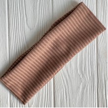 Повязка мустанг (широкая полоска) прямая, 21,5х7 см, кофейный, шт.