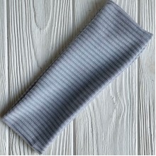 Повязка мустанг (широкая полоска) прямая, 21,5х7 см, серый, шт.