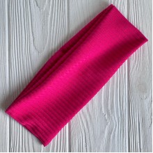 Повязка мустанг (широкая полоска) прямая, 21,5х7 см, малиновый, шт.