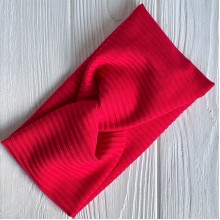 Повязка мустанг (широкая полоска) чалма, 20х11 см, красный, шт.