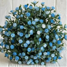 Зелень гіпсофіли (букет), 30 см, блакитний, 10 шт.