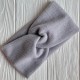 Повязка ангора рубчик New, 11х21 см, светло-серая, шт.