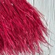 Тесьма из страусиных перьев, 10-15 см, бургунди, рулон 2 м Тесьма из страусиных перьев, 10-15 см, бургунди, рулон 2 м
