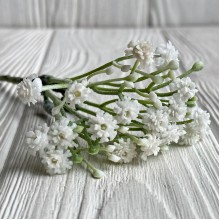 Незабудки, 16 см, белые, упаковка 60 шт.