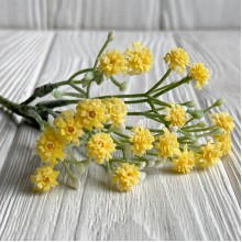 Незабудки, 16 см, желтые, упаковка 60 шт.