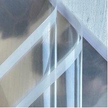 Пленка прозрачная с лиловым кантом, 58х58 см, упаковка 20 шт.