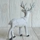 Олень маленький, 21х13 см, белый, шт.