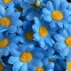 Бутон ромашки, 4 см, голубой, Большая упаковка 500 шт.