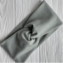 Повязка трикотаж пума, 11х21 см, оливковый меланж, шт.