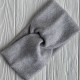 Повязка ангора люрекс, 11х22 см, серый, шт.