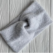 Повязка пушистик ступеньки, 11х23 см, бело-лиловый, шт. Повязка пушистик ступеньки, 11х23 см, бело-лиловый, шт.