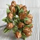 Подснежник, 2 см, насыченно-золотой, пучек из 20 цветочков