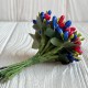 Веточка MIX, темно-сине-красная, упаковка 144 шт.