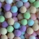 Помпони оксамитові (пастельні), 2,5 см, пастельний мікс, упаковка 250 шт.