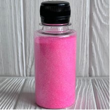 Присыпка глиттер (баночка), 1/96, ярко-розовый перламутр, упаковка 100 г