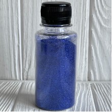 Присыпка глиттер (баночка), 1/96, сине-фиолетовый, упаковка 100 г