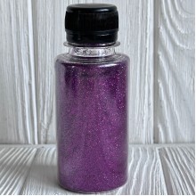 Присыпка глиттер (баночка), 1/96, темно-фиолетовый, упаковка 100 г