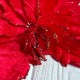 Пуансеттия бархатная (С30270), 34х30 см, красная, шт.