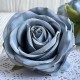 Бутон розы (С30289), 8 см, серый, упаковка 12 шт.
