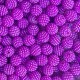 Бусина в пупырышку (круглая), 10 мм, сиреневая, упаковка 500 г