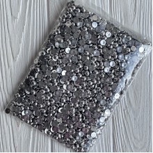 Полубусина гальваника, 8 мм, серебро, упаковка 250 г Полубусина гальваника, 8 мм, серебро, упаковка 250 г