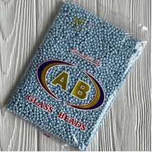 Бисер, размер 6/0, нежно-голубой (KQ674), упаковка 400 г