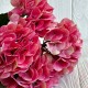 Гортензия (букет), 45 см, кораллово-малиновая, шт.