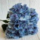 Гортензия (букет), 45 см, голубая, шт.