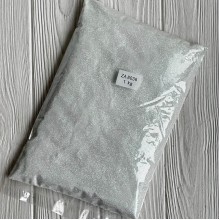 Присыпка глиттер, 1/96, белый перламутр, упаковка 1 кг